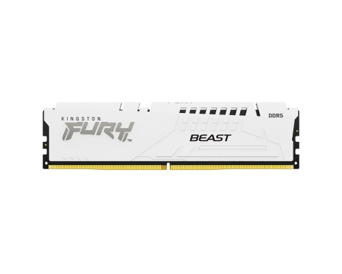 Модуль пам'яті для комп'ютера DDR5 32GB 5600 MHz Beast White Kingston Fury (ex.HyperX) (KF556C36BWE-32)