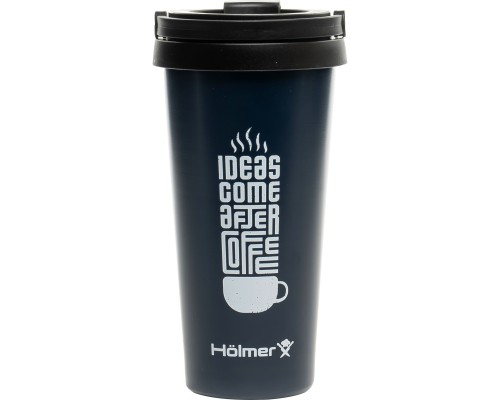 Термокружка Hölmer Coffee Time Темно-синя (TC-0500-DB Coffee Time)