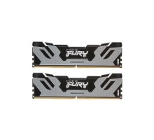 Модуль пам'яті для комп'ютера DDR5 48GB (2x24GB) 6400 MHz Renegade Silver XMP Kingston Fury (ex.HyperX) (KF564C32RSK2-48)