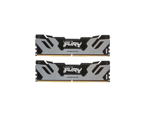 Модуль пам'яті для комп'ютера DDR5 48GB (2x24GB) 6400 MHz Renegade Silver XMP Kingston Fury (ex.HyperX) (KF564C32RSK2-48)