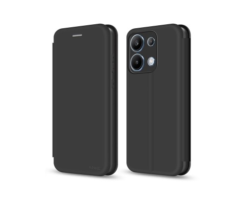 Чохол до мобільного телефона MAKE Xiaomi Redmi Note 13 4G Flip Black (MCP-XRN134G)