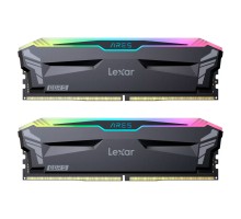 Модуль пам'яті для комп'ютера DDR5 32GB (2x16GB) 6000 MHz Ares RGB Black Lexar (LD5BU016G-R6000GDLA)