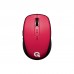 Мишка OfficePro M267R Silent Click Wireless Red (M267R)