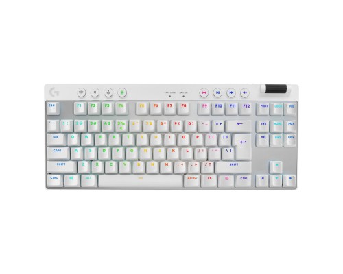 Клавіатура Logitech G PRO X TKL Lightspeed Tactile USB UA White (920-012148)