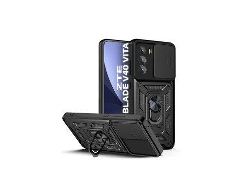 Чохол до мобільного телефона BeCover Military ZTE Blade V40 Vita Black (710697)