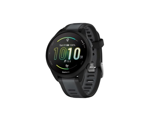 Смарт-годинник Garmin Forerunner 165 Music, Black/Slate Grey, GPS (010-02863-30)