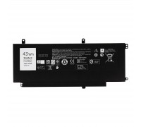 Акумулятор до ноутбука Dell Inspiron 15-7547 D2VF9, 43Wh (3700mAh), 3cell, 11.1V, Li-ion AlSoft (A47938)