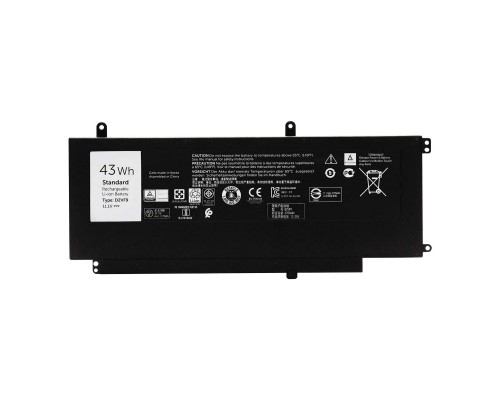 Акумулятор до ноутбука Dell Inspiron 15-7547 D2VF9, 43Wh (3700mAh), 3cell, 11.1V, Li-ion AlSoft (A47938)