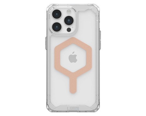 Чохол до мобільного телефона UAG iPhone 15 Pro Max Plyo Magsafe Ice/Rose Gold (114305114348)