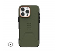 Чохол до мобільного телефона UAG iPhone 16 Pro Max Civilian Magsafe Olive Drab (114445117272)