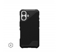 Чохол до мобільного телефона UAG iPhone 16 Metropolis LT Magsafe Kevlar Black (114454113940)