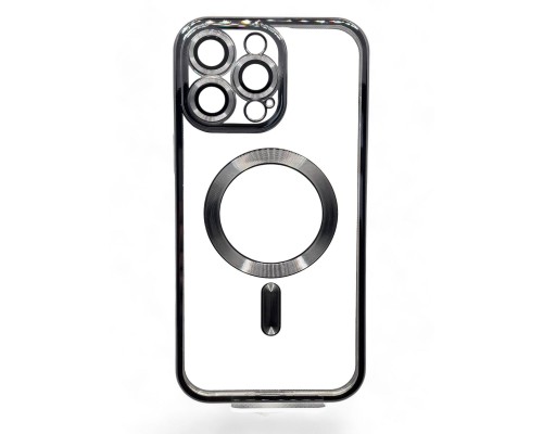 Чохол до мобільного телефона BeCover TPU Chrome Case (MagSafe) для Apple iPhone 16 Pro Black (712080)