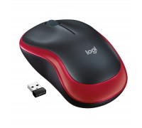 Мишка Logitech M185 red (910-002240)