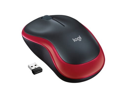 Мишка Logitech M185 red (910-002240)