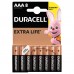 Батарейка Duracell AAA лужні 8 шт. в упаковці (5000394203341 / 81480364)