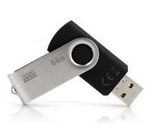 USB флеш накопичувач Goodram 64GB Twister Black USB 3.0 (UTS3-0640K0R11)