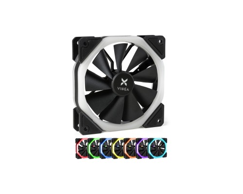 Кулер до корпусу Vinga RGB fan-04