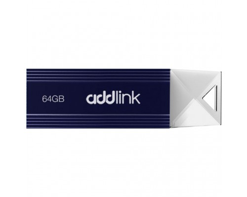 USB флеш накопичувач AddLink 64GB U12 Dark Blue USB 2.0 (ad64GBU12D2)