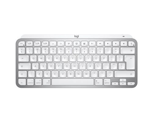 Клавіатура Logitech MX Keys Mini For Mac Wireless Illuminated UA Pale Grey (920-010526)