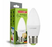 Лампочка Eurolamp LED CL 6W E27 4000K 220V (LED-CL-06274(P))