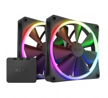 Кулер до корпусу NZXT F140RGB Twin (Black) (RF-R14DF-B1)