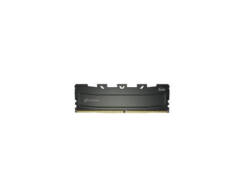 Модуль пам'яті для комп'ютера DDR4 16GB 3200 MHz Black Kudos eXceleram (EKBLACK41632162C)