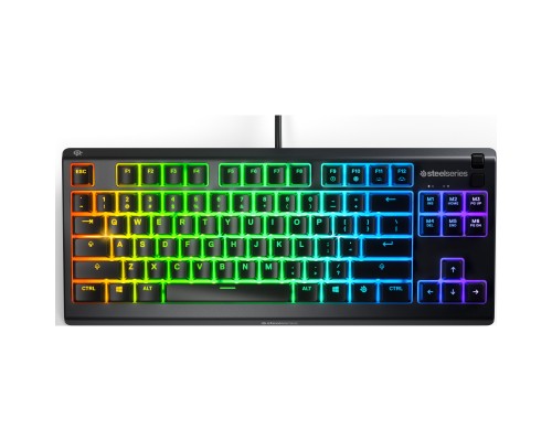 Клавіатура SteelSeries Apex 3 TKL USB UA Black (SS64817)