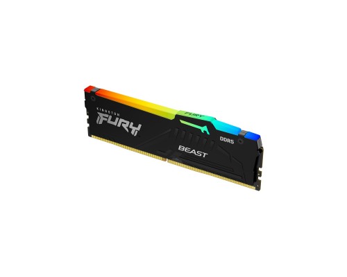 Модуль пам'яті для комп'ютера DDR5 32GB 5600 MHz Beast RGB XMP Kingston Fury (ex.HyperX) (KF556C40BBA-32)