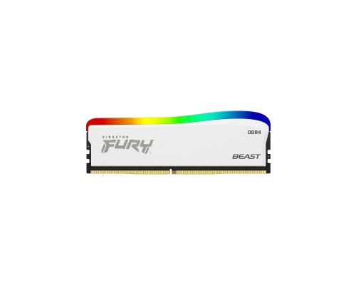 Модуль пам'яті для комп'ютера DDR4 16GB 3200 MHz Beast White RGB SE Kingston Fury (ex.HyperX) (KF432C16BWA/16)