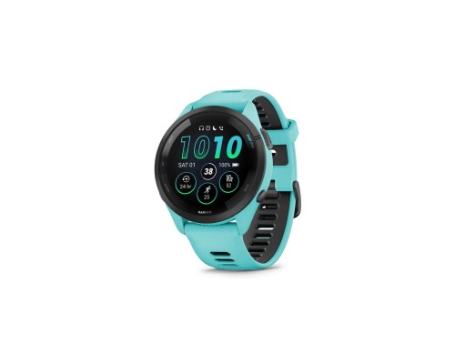 Смарт-годинник Garmin Forerunner 265, Aqua, GPS (010-02810-12)