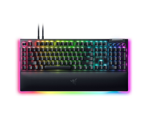 Клавіатура Razer BlackWidow V4 PRO Green Switch USB UA Black (RZ03-04680100-R3M1)