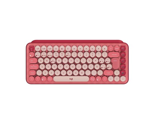 Клавіатура Logitech POP Keys Wireless Mechanical Keyboard UA Rose (920-010737)