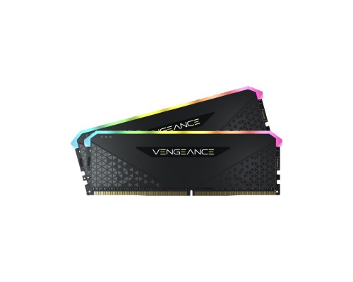 Модуль пам'яті для комп'ютера DDR4 32GB (2x16GB) 3200 MHz Vengeance RGB RS Corsair (CMG32GX4M2E3200C16)