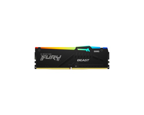 Модуль пам'яті для комп'ютера DDR5 32GB 5200 MHz Beast RGB EXPO Kingston Fury (ex.HyperX) (KF552C36BBEA-32)