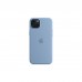 Чохол до мобільного телефона Apple iPhone 15 Plus Silicone Case with MagSafe Winter Blue (MT193ZM/A)