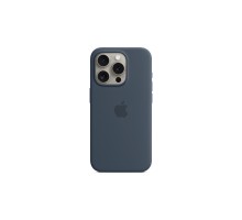 Чохол до мобільного телефона Apple iPhone 15 Pro Silicone Case with MagSafe Storm Blue (MT1D3ZM/A)