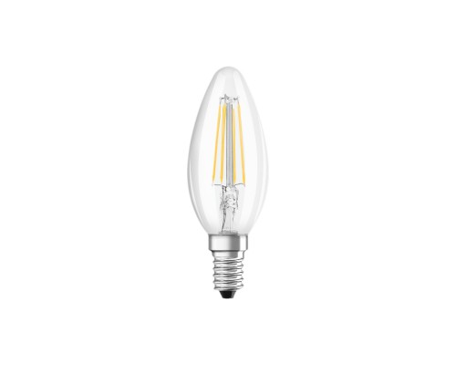 Лампочка Osram LED CL B40 DIM 4,8W/827 230V FIL E14 (4058075437043)