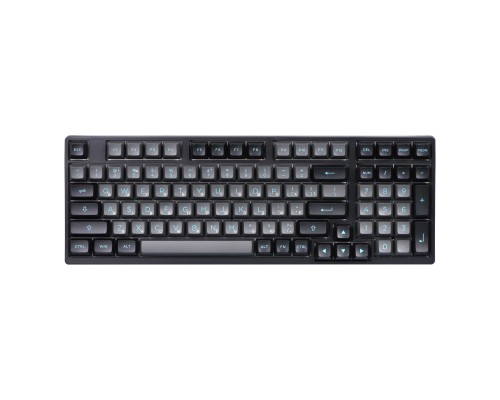 Клавіатура Akko 3098N BlackCyan 98Key TTC Honey Hot-swappable UA RGB Black (6925758618304)