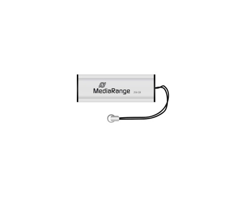 USB флеш накопичувач Mediarange 256GB Black/Silver USB 3.0 (MR919)