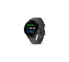 Смарт-годинник Garmin Venu 3S, Pebble Gray + Slate, GPS (010-02785-00)