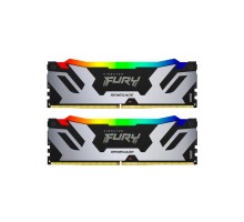 Модуль пам'яті для комп'ютера DDR5 48GB (2x24GB) 6400 MHz Renegade RGB XMP Kingston Fury (ex.HyperX) (KF564C32RSAK2-48)