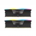 Модуль пам'яті для комп'ютера DDR5 64GB (2x32GB) 5600 MHz Vengeance RGB Black Corsair (CMH64GX5M2B5600C40)