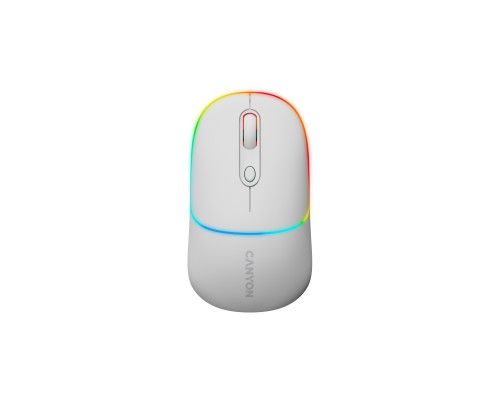 Мишка Canyon MW-22 Dual Band RGB Wireless Snow White (CNS-CMSW22SW)