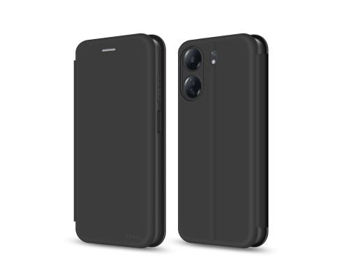 Чохол до мобільного телефона MAKE Xiaomi Redmi 13C/Poco C65 Flip Black (MCP-XR13C/PC65BK)