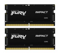 Модуль пам'яті для ноутбука SoDIMM DDR5 32GB (2x16GB) 6400 MHz Impact Kingston Fury (ex.HyperX) (KF564S38IBK2-32)