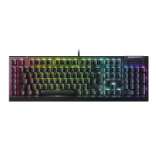 Клавіатура Razer BlackWidow V4 X Yellow Switch USB RU Black (RZ03-04702500-R3R1)