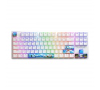 Клавіатура Hator Rockfall 2 Mecha TKL Authentic Edition Aurum Milky Way Silent USB Fighting Cats (HTK-532)