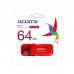 USB флеш накопичувач ADATA 64GB AUV 240 Red USB 2.0 (AUV240-64G-RRD)