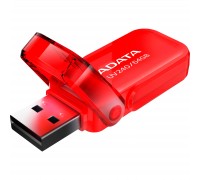 USB флеш накопичувач ADATA 64GB AUV 240 Red USB 2.0 (AUV240-64G-RRD)