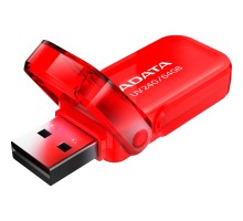 USB флеш накопичувач ADATA 64GB AUV 240 Red USB 2.0 (AUV240-64G-RRD)